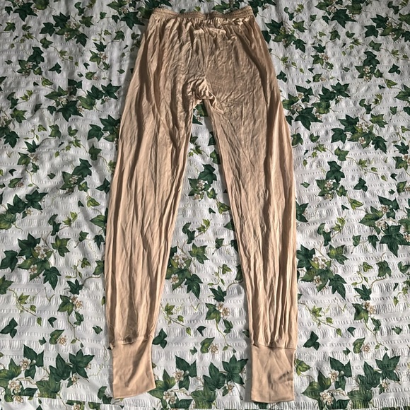 {VTG} Nude Silk Leggings - Picture 2 of 8